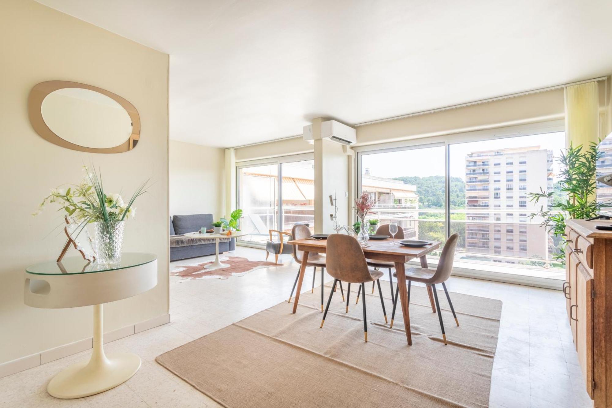 Grand T2 Lumineux Et Climatise Avec Balcon Apartment Aix-en-Provence Exterior photo