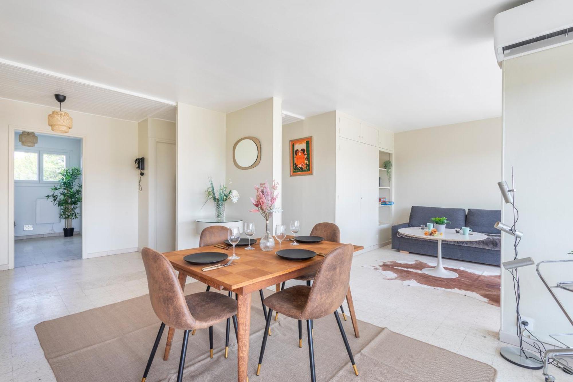 Grand T2 Lumineux Et Climatise Avec Balcon Apartment Aix-en-Provence Exterior photo